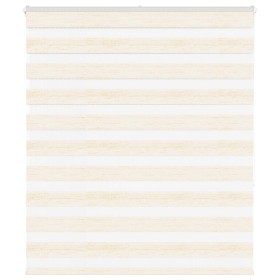 Estor cebra beige mármol tejido ancho 120,9 cm poliéster von , Jalousien und Jalousien - Ref: Foro24-4014656, Preis: 26,47 €,...