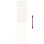 Estor cebra beige mármol tejido ancho 50,9 cm poliéster by , Blinds and blinds - Ref: Foro24-4014694, Price: 21,91 €, Discoun...
