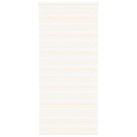 Estor cebra beige mármol tejido ancho 110,9 cm poliéster de , Persianas y estores - Ref: Foro24-4014680, Precio: 31,63 €, Des...