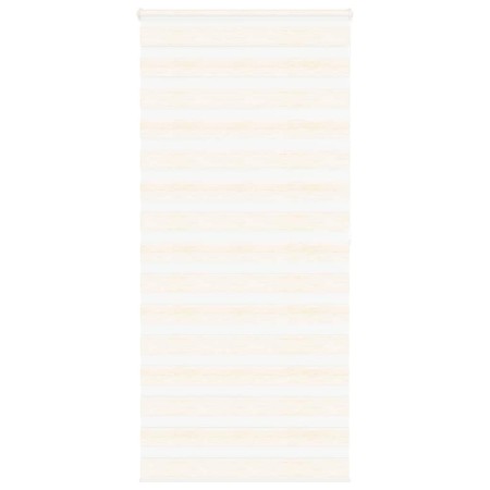 Estor cebra beige mármol tejido ancho 110,9 cm poliéster by , Blinds and blinds - Ref: Foro24-4014680, Price: 31,63 €, Discou...
