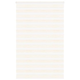 Estor cebra beige mármol tejido ancho 135,9 cm poliéster de , Persianas y estores - Ref: Foro24-4014711, Precio: 36,07 €, Des...