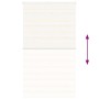 Estor cebra beige mármol tejido ancho 120,9 cm poliéster