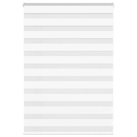 Estor cebra blanco 105x100 cm tejido ancho 100,9 cm poliéster de , Persianas y estores - Ref: Foro24-4014730, Precio: 20,34 €