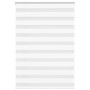 Estor cebra blanco 105x100 cm tejido ancho 100,9 cm poliéster de , Persianas y estores - Ref: Foro24-4014730, Precio: 20,34 €