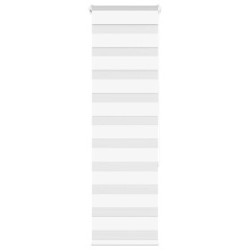 Estor cebra blanco 50x150 cm tejido ancho 45,9 cm poliéster by , Blinds and blinds - Ref: Foro24-4014745, Price: 21,05 €, Dis...