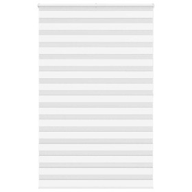 Estor cebra blanco 150x200 cm tejido ancho 145,9 cm poliéster by , Blinds and blinds - Ref: Foro24-4014791, Price: 36,61 €, D...