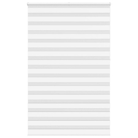 Estor cebra blanco 140x230 cm tejido ancho 135,9 cm poliéster von , Jalousien und Jalousien - Ref: Foro24-4014815, Preis: 36,...