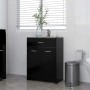 Badezimmerschrank aus schwarzem Sperrholz, 60 x 33 x 80 cm von vidaXL, Badezimmermöbel - Ref: Foro24-805025, Preis: 78,84 €, ...