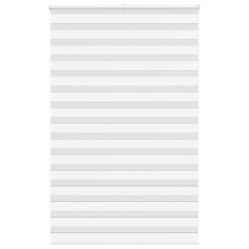 Estor cebra blanco 150x230 cm tejido ancho 145,9 cm poliéster de , Persianas y estores - Ref: Foro24-4014817, Precio: 36,98 €...