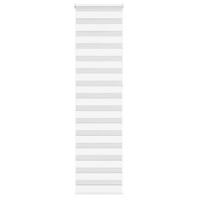 Estor cebra blanco 55x230 cm tejido ancho 50,9 cm poliéster de , Persianas y estores - Ref: Foro24-4014798, Precio: 23,03 €, ...