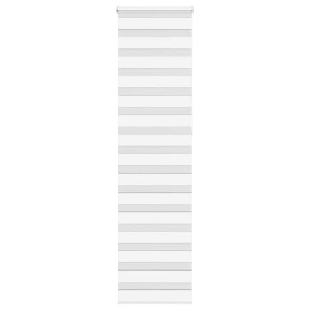 Estor cebra blanco 55x230 cm tejido ancho 50,9 cm poliéster von , Jalousien und Jalousien - Ref: Foro24-4014798, Preis: 23,38...