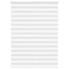 Estor cebra blanco 165x230 cm tejido ancho 160,9 cm poliéster de , Persianas y estores - Ref: Foro24-4014820, Precio: 48,76 €...