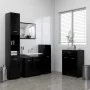 Badezimmerschrank aus schwarzem Sperrholz, 60 x 33 x 80 cm von vidaXL, Badezimmermöbel - Ref: Foro24-805025, Preis: 77,52 €, ...