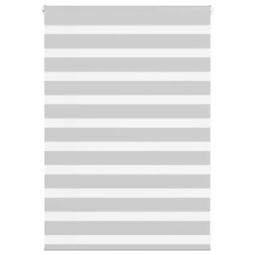 Estor cebra gris claro 100x100cm tejido ancho 95,9cm poliéster by , Blinds and blinds - Ref: Foro24-4014417, Price: 19,20 €, ...