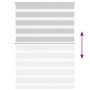 Estor cebra gris claro 100x100cm tejido ancho 95,9cm poliéster by , Blinds and blinds - Ref: Foro24-4014417, Price: 19,20 €, ...
