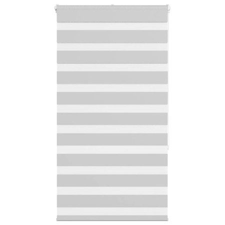 Estor cebra gris claro 90x150 cm tejido ancho 85,9 cm poliéster de , Persianas y estores - Ref: Foro24-4014441, Precio: 23,91...