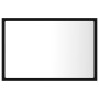 Acryl Badspiegel schwarz glänzend 60x8,5x37 cm von vidaXL, Badezimmerwaschtische - Ref: Foro24-804917, Preis: 51,46 €, Rabatt: %