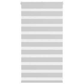 Estor cebra gris claro 90x100cm tejido ancho 85,9 cm poliéster by , Blinds and blinds - Ref: Foro24-4014415, Price: 18,30 €, ...