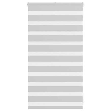 Estor cebra gris claro 90x100cm tejido ancho 85,9 cm poliéster de , Persianas y estores - Ref: Foro24-4014415, Precio: 18,30 ...