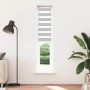 Estor cebra gris claro 40x200 cm tejido ancho 35,9 cm poliéster by , Blinds and blinds - Ref: Foro24-4014457, Price: 17,48 €,...