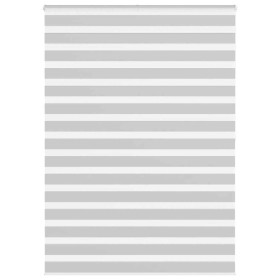 Estor cebra gris claro 160x200cm tejido ancho 155,9cm poliéster de , Persianas y estores - Ref: Foro24-4014481, Precio: 38,16...