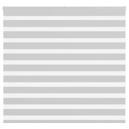Estor cebra gris claro 160x150cm tejido ancho 155,9cm poliéster by , Blinds and blinds - Ref: Foro24-4014455, Price: 37,72 €,...