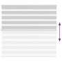 Estor cebra gris claro 160x150cm tejido ancho 155,9cm poliéster by , Blinds and blinds - Ref: Foro24-4014455, Price: 37,72 €,...