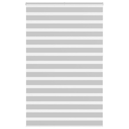 Estor cebra gris claro 145x230cm tejido ancho 140,9cm poliéster de , Persianas y estores - Ref: Foro24-4014504, Precio: 32,96...