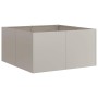 Jardinera oxidada 80x80x40 cm acero corten von , Töpfe und Pflanzgefäße - Ref: Foro24-860744, Preis: 75,12 €, Rabatt: %