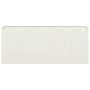 Jardinera de acero laminado en frío blanco 200x40x80 cm de , Maceteros y jardineras - Ref: Foro24-860725, Precio: 229,15 €, D...