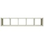 Jardinera de acero laminado en frío blanco 200x40x80 cm de , Maceteros y jardineras - Ref: Foro24-860725, Precio: 229,15 €, D...