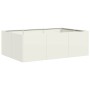 Jardinera acero blanco 120x80x40 cm von , Töpfe und Pflanzgefäße - Ref: Foro24-860746, Preis: 96,49 €, Rabatt: %