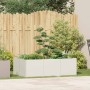 Jardinera acero blanco 120x80x40 cm von , Töpfe und Pflanzgefäße - Ref: Foro24-860746, Preis: 96,49 €, Rabatt: %