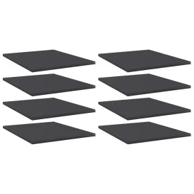 Shelves for shelving unit 8 pcs plywood gray 40x30x1.5 cm by vidaXL, Shelves - Ref: Foro24-805191, Price: 34,04 €, Discount: %