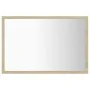 Badezimmerspiegel aus Sonoma-Eiche-Acryl, 60 x 8,5 x 37 cm von vidaXL, Badezimmerwaschtische - Ref: Foro24-804919, Preis: 39,...