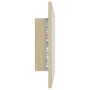 Espejo de baño acrílico color roble Sonoma 60x8,5x37 cm de vidaXL, Tocadores de baño - Ref: Foro24-804919, Precio: 40,14 €, D...