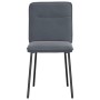 Sillas de comedor 6 unidades terciopelo gris oscuro von , Essstühle - Ref: Foro24-3315580, Preis: 249,49 €, Rabatt: %