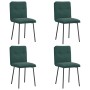 Sillas de comedor 4 unidades terciopelo verde oscuro von , Essstühle - Ref: Foro24-3315411, Preis: 169,88 €, Rabatt: %