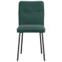 Sillas de comedor 4 unidades terciopelo verde oscuro von , Essstühle - Ref: Foro24-3315411, Preis: 169,88 €, Rabatt: %