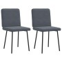 Sillas de comedor 2 unidades terciopelo gris oscuro von , Essstühle - Ref: Foro24-4101134, Preis: 88,48 €, Rabatt: %