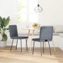 Sillas de comedor 2 unidades terciopelo gris oscuro von , Essstühle - Ref: Foro24-4101134, Preis: 88,48 €, Rabatt: %
