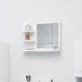 Espejo de baño madera contrachapada blanco 60x10,5x45 cm de vidaXL, Tocadores de baño - Ref: Foro24-805006, Precio: 43,03 €, ...