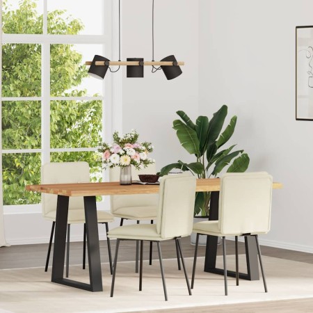 Sillas de comedor 4 unidades terciopelo crema von , Essstühle - Ref: Foro24-3315418, Preis: 171,74 €, Rabatt: %