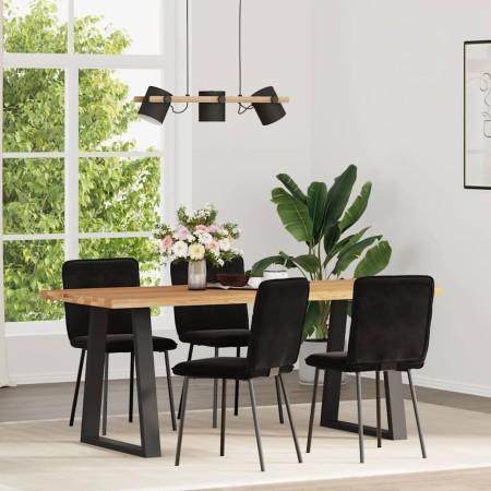 Sillas de comedor 4 unidades terciopelo negro von , Essstühle - Ref: Foro24-3315315, Preis: 169,55 €, Rabatt: %
