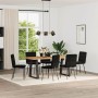 Silla de comedor 6 unidades terciopelo negro von , Essstühle - Ref: Foro24-3315479, Preis: 250,32 €, Rabatt: %