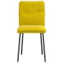 Sillas de comedor 6 unidades terciopelo amarillo von , Essstühle - Ref: Foro24-3315686, Preis: 253,66 €, Rabatt: %