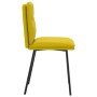 Sillas de comedor 6 unidades terciopelo amarillo von , Essstühle - Ref: Foro24-3315686, Preis: 253,66 €, Rabatt: %