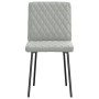 Sillas de comedor 2 unidades terciopelo gris claro von , Essstühle - Ref: Foro24-4101103, Preis: 86,06 €, Rabatt: %