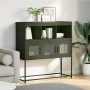 Aparador de acero laminado en frío verde oliva 100,5x39x107 cm von , Sideboards - Ref: Foro24-853420, Preis: 121,63 €, Rabatt: %