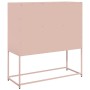 Aparador de acero laminado en frío rosa 100,5x39x107 cm von , Sideboards - Ref: Foro24-853417, Preis: 120,43 €, Rabatt: %